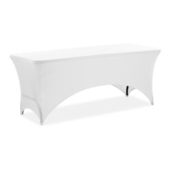 Copertura per tavoli rettangolari - bianca - 240 cm