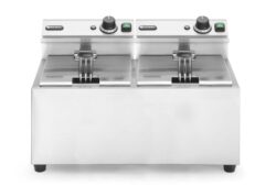 Friggitrice elettrica - Profi Line - 2 x 8 L - 230V/7000W | Hendi 207307