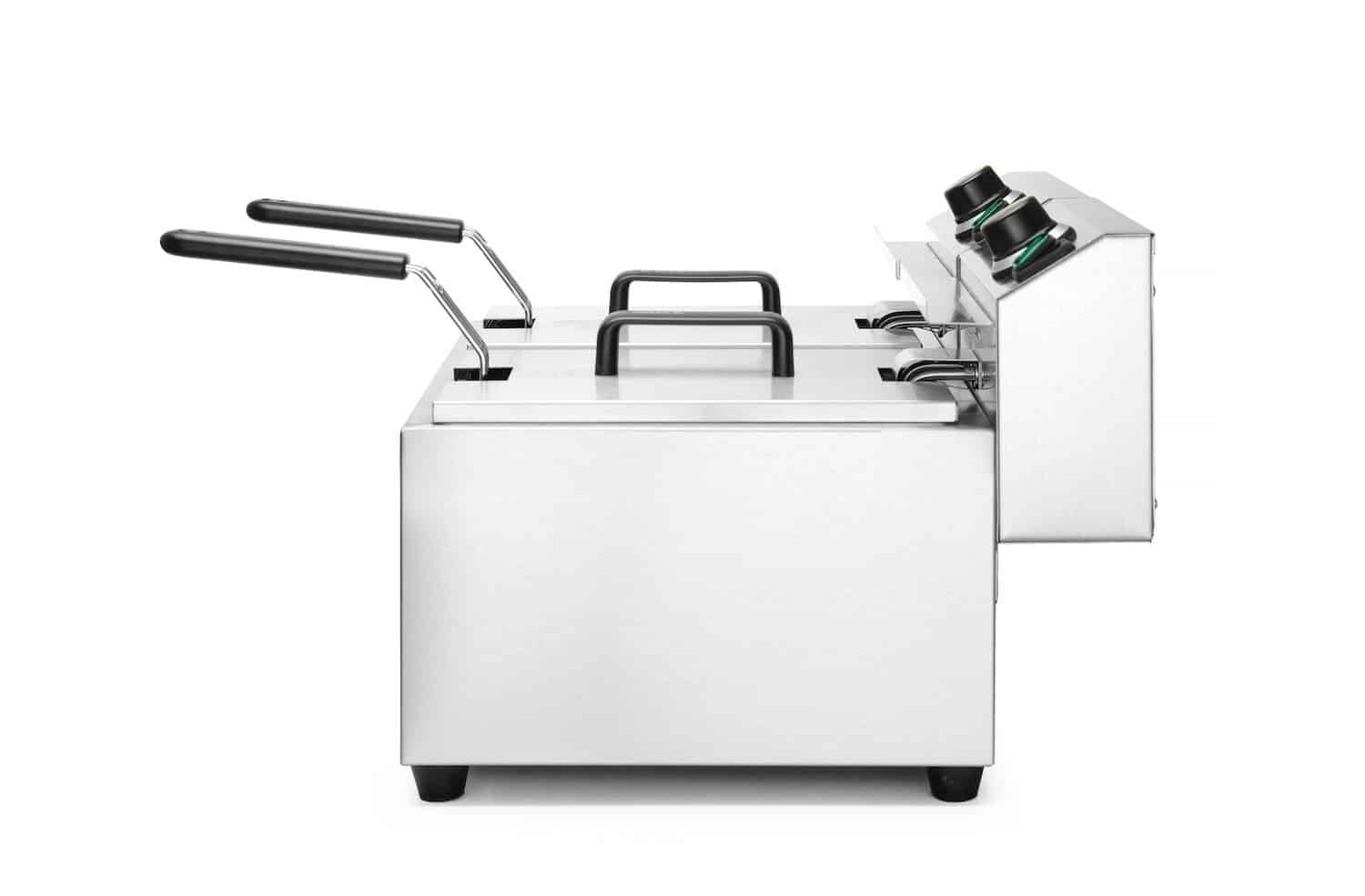 Friggitrice elettrica - Profi Line - 2 x 8 L - 230V/7000W | Hendi 207307