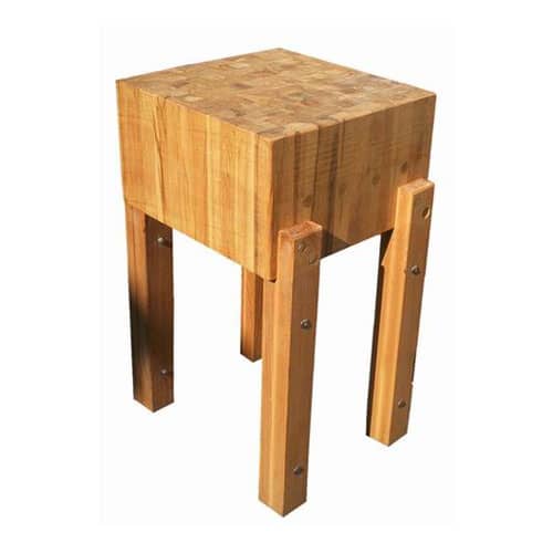 Ceppo da macellaio in faggio - 500 x 500 mm