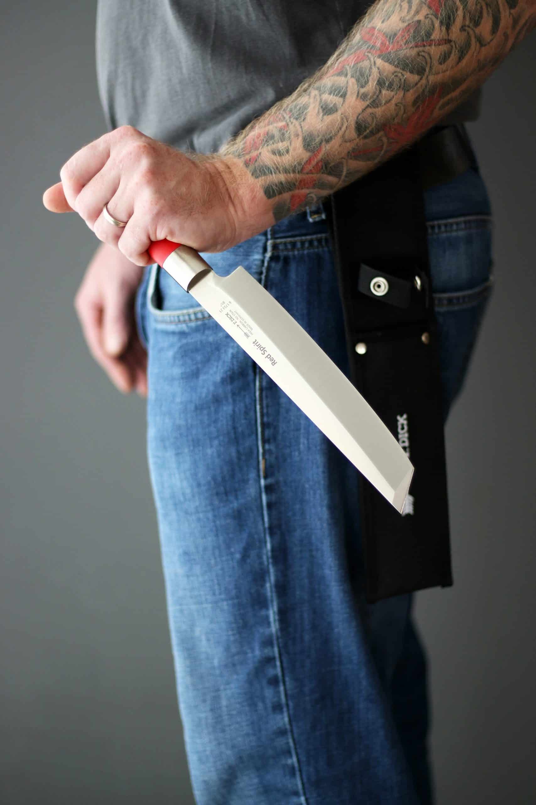Coltello Tanto RED SPIRIT rosso - 21 cm | F.Dick 8175321