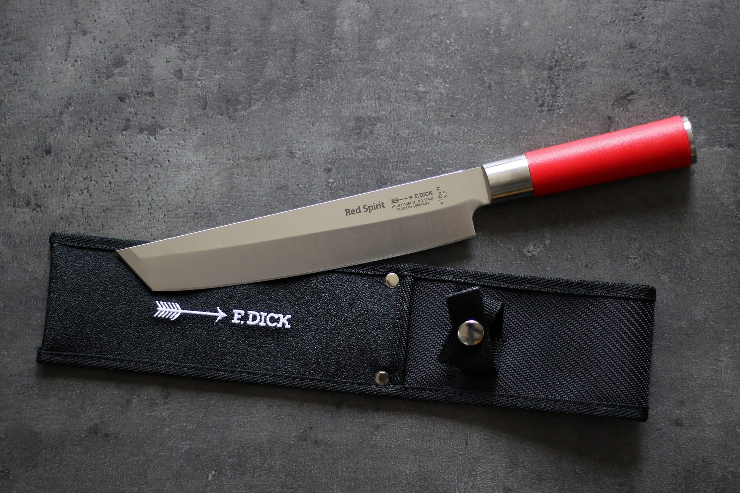 Coltello Tanto RED SPIRIT rosso - 21 cm | F.Dick 8175321