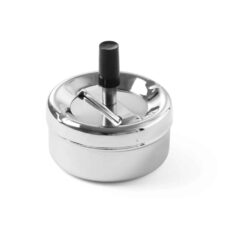 Portacenere con bottone rotante - Ø 9 cm | Hendi 440209