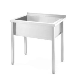 Tavolo lavello - 80 x 60 cm - Budget Line | Hendi 816707