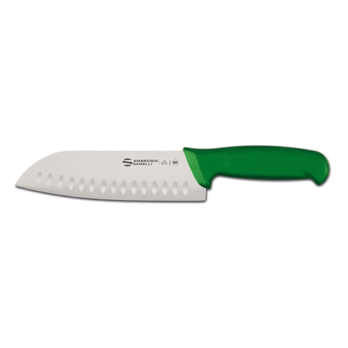 Coltello Santoku Supra Colore, 180 mm, verde, Ambrogio Sanelli | S350.018G