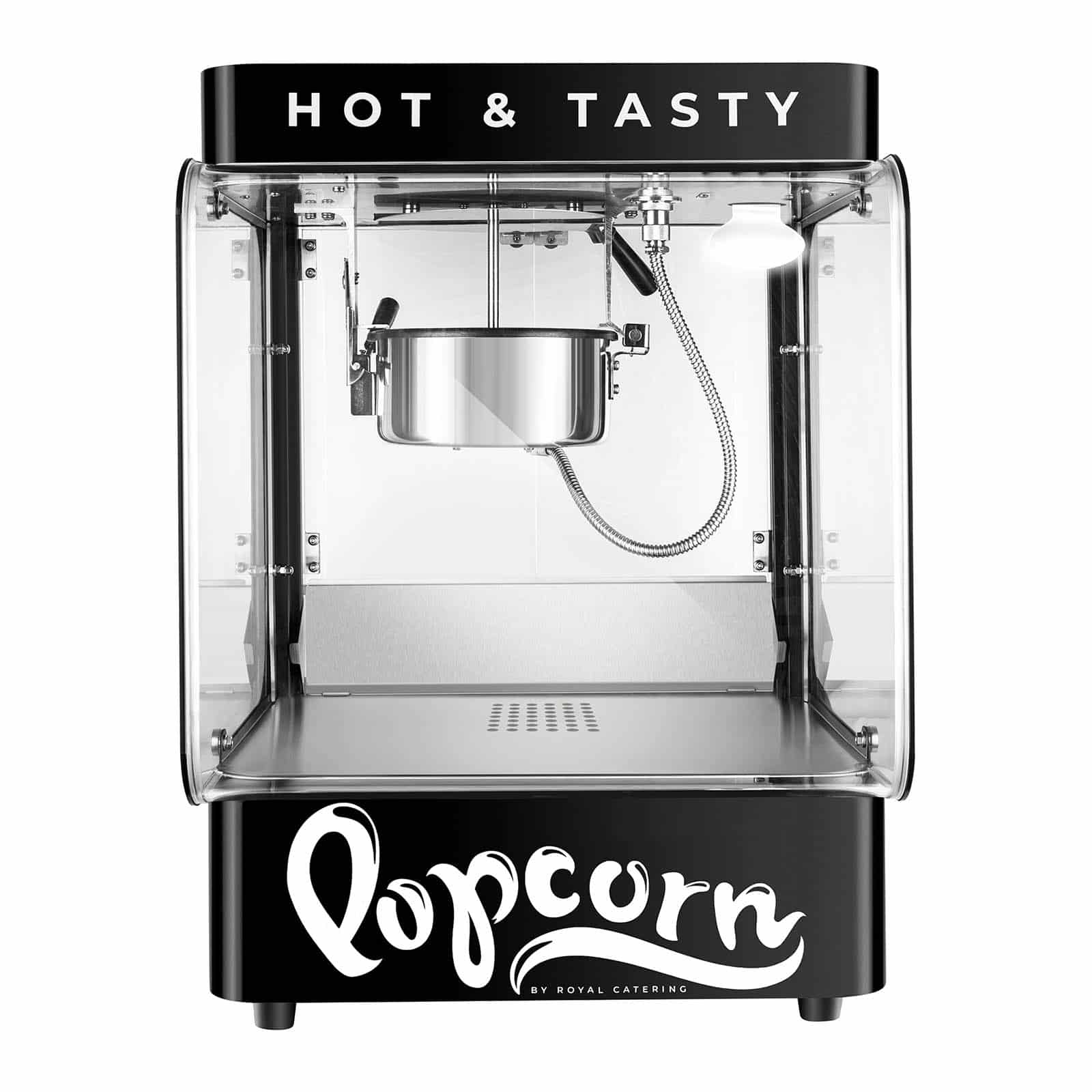 Macchina per popcorn nera, 4–5 kg/h, Royal Caterig | RCPS-ND01