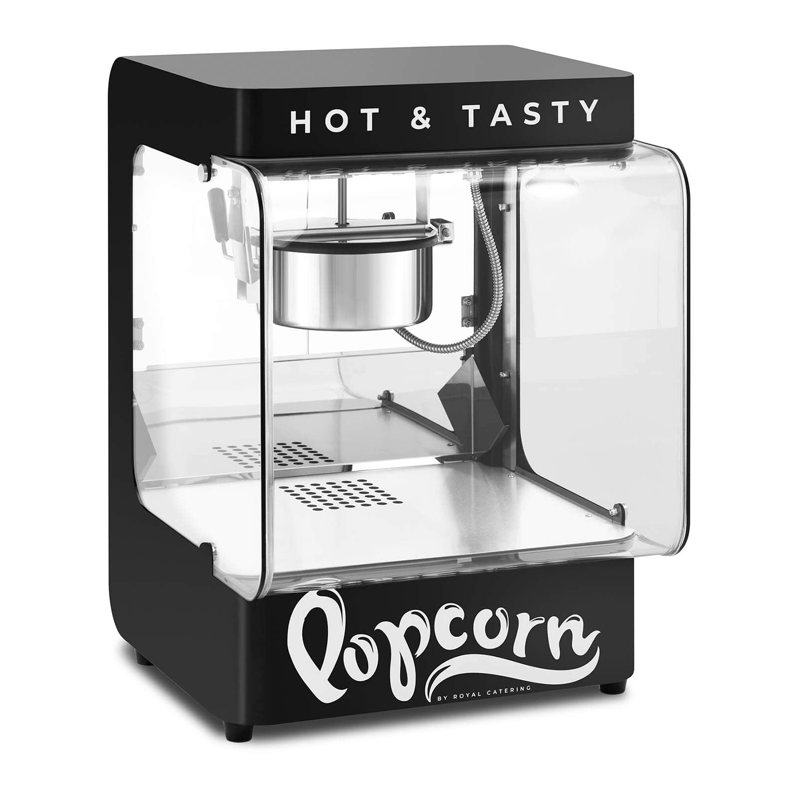 Macchina per popcorn nera, 4–5 kg/h, Royal Caterig | RCPS-ND01
