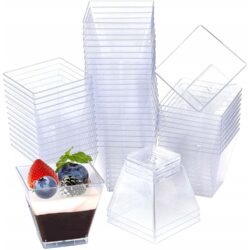 Bicchierini in plastica Fingerfood per dessert - 120 ml - 50 pz | Gastrokitchen