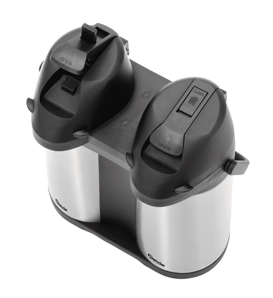 Caraffa termica con pompa - 2x1,9 L | Duo 1,9L-ST