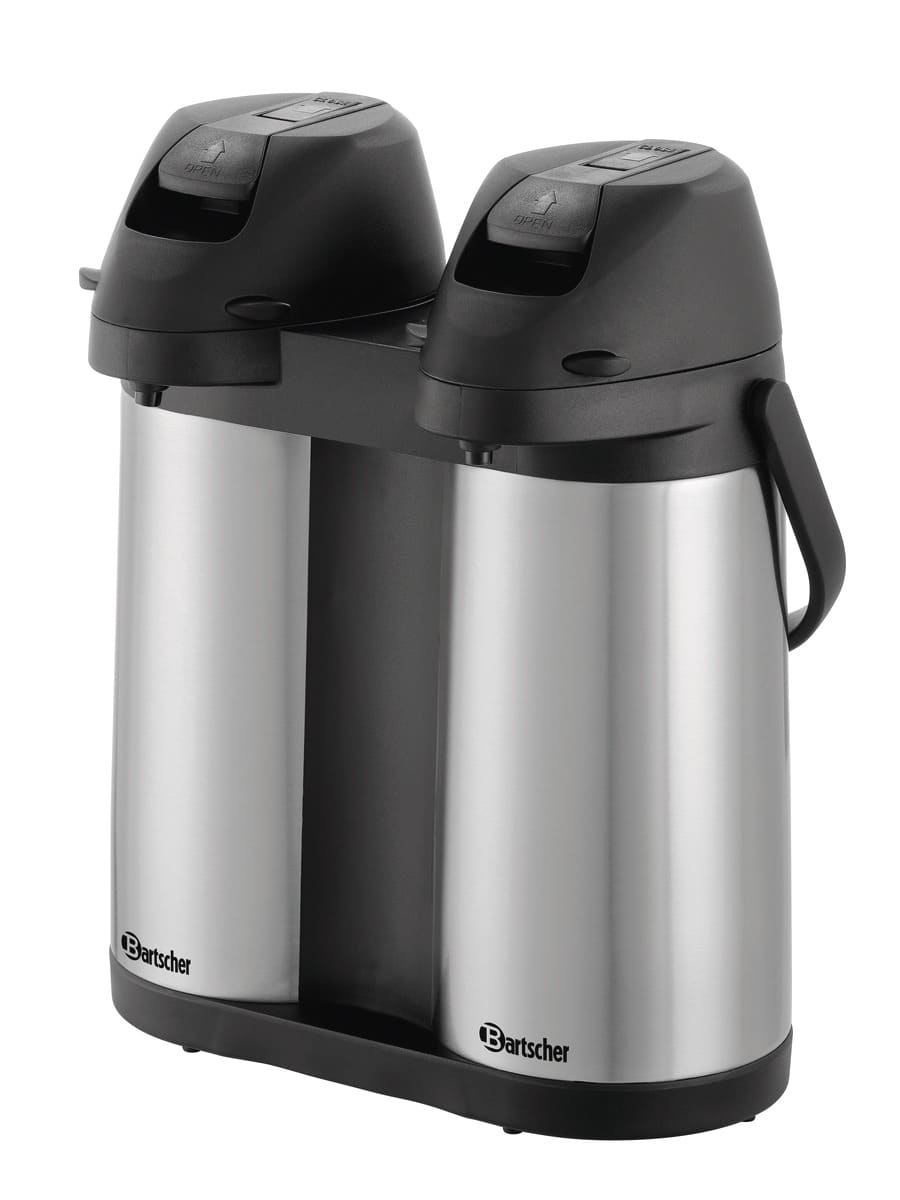 Caraffa termica con pompa - 2x1,9 L | Duo 1,9L-ST