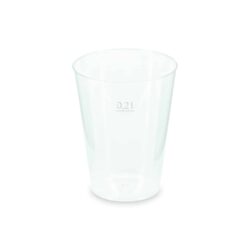 Bicchiere riutilizzabile (PP) Ø68mm 0,2L [40 pz]