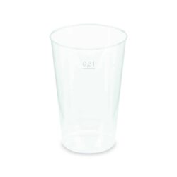 Bicchiere riutilizzabile (PP) Ø79mm 0,3L [25 pz]