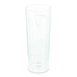 Bicchiere riutilizzabile (PP) Longdrink Ø59mm 2cl/0,3L [10 pz]