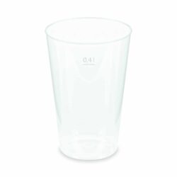 Bicchiere riutilizzabile (PP) extraresistente Ø87mm 0,4L [10 pz]