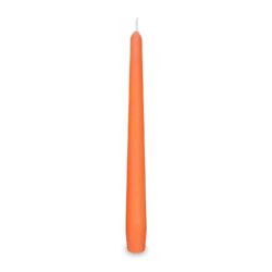 Candela conica arancione Ø23 x 245 mm [10 pz]