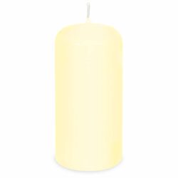 Candela cilindrica beige Ø80 x 200 mm [1 pz]
