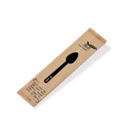 Cucchiaino da caffè (legno) 11cm confezionato singolarmente [100 pz]