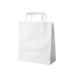 Sacchetto di carta bianco 22+10 x 28 cm [250 pz]