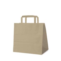 Sacchetto di carta marrone 26+17 x 25 cm [250 pz]
