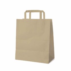 Sacchetto di carta marrone 26+14 x 32 cm [250 pz]