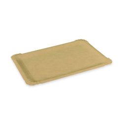 Vassoio di carta (FSC Mix) antiunto kraft 17 x 23 cm `n.6` [250 pz]