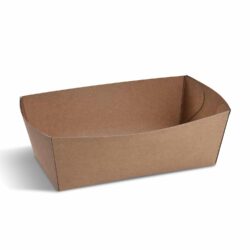 Ciotola di carta (FSC Mix) antiunto kraft 165 x 90 x 60 mm 1000ml [100 pz]