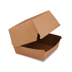 Burger box (PAP FSC Mix) antiunto kraft 110 x 110 x 90 mm [50 pz]