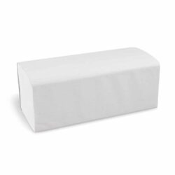 Asciugamano di carta (FSC Mix) piegato ZZ 2-veli bianco 25 x 21 cm [3200 pz]