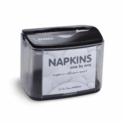 Dispenser da tavolo per tovaglioli (ABS) nero [1 pz]