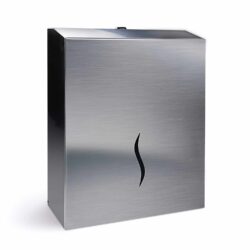 Dispenser in acciaio inox per asciugamani piegati [1 pz]