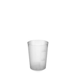 Bicchiere cristallo (PS) Ø43mm 2cl/4cl [10 pz]