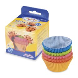 Pirottino da pasticceria (PAP) mix di colori Ø50 x 30 mm [100 pz]