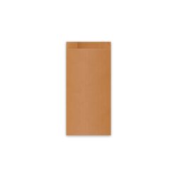 Sacchetto di carta (FSC Mix) con soffietto laterale marrone 10+5 x 22 cm `0,5kg` [100 pz]