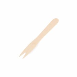 Forchettina per patatine (in legno) 8,5cm [1000 pz]