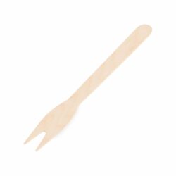 Forchettina da snack (in legno) 12cm [500 pz]