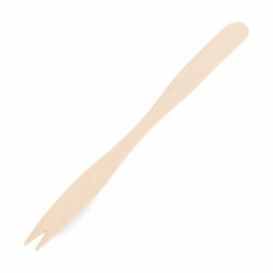 Forchettina da snack (in legno) lunga 14cm [500 pz]
