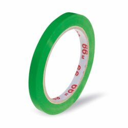 Nastro adesivo (PVC) verde 9mm x 66m per macchina chiudisacchetti 67999 [1 pz]