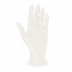 Guanto (lattice) senza polvere naturale `S` [100 pz]