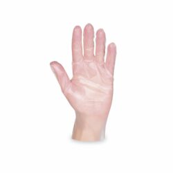 Guanto (TPE) monouso trasparente `M` [200 pz]