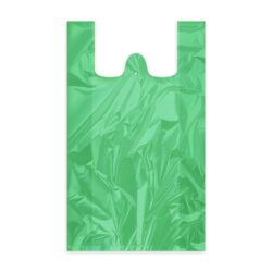 Sacchetto (HDPE) verde 30+14 x 50 cm `10kg` [100 pz]
