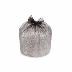Sacchetto per rifiuti (HDPE) nero 50 x 60 cm 30L `M` [50 pz]