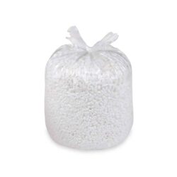 Sacchetto per rifiuti (HDPE) bianco 60 x 72 cm 60L `L` [20 pz]
