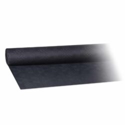 Tovaglia (PAP) in rotolo nera 1,2 x 8 m [1 pz]