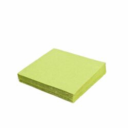 Tovagliolo 3 veli verde giallastro 33 x 33 cm [20 pz]