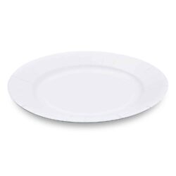 Piatto di carta (FSC Mix) bianco Ø28cm [50 pz]
