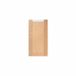 Sacchetto di carta con finestra 9cm 15+6 x 29 cm [1000 pz]