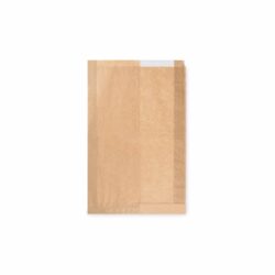 Sacchetto di carta con finestra 12cm 22+5 x 34 cm [1000 pz]