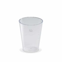 Bicchiere cristallo (PS) Ø75mm 0,2L [50 pz]