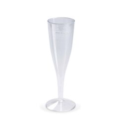 Bicchierino effetto cristallo per spumante (PS) Ø63mm 0,1L [10 pz]