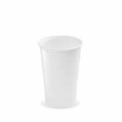 Bicchiere (PP) bianco Ø78mm 0,3L [100 pz]